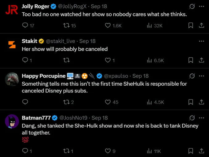 Maslany dragged Disney back into the She-Hulk controversy by blasting the company during the Kimmel fallout.
