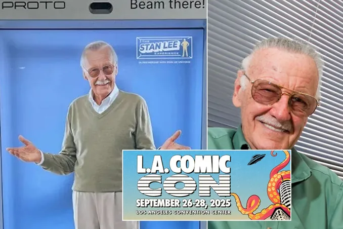Stan Lee Brought Back as AI Hologram for LA Comic-Con 2025 Experience Offering Selfies and Conversations; Critics Call It Exploitation Beyond the Grave